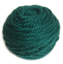 golden fleece - 16 ply Australian eco wool yarn 50g, dark green